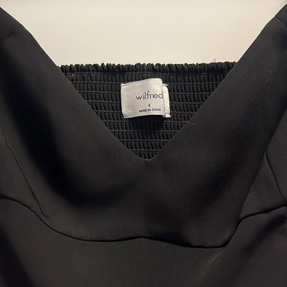 WILFRED TULUM DRESS BNWT BLACK - Picture 4 of 8